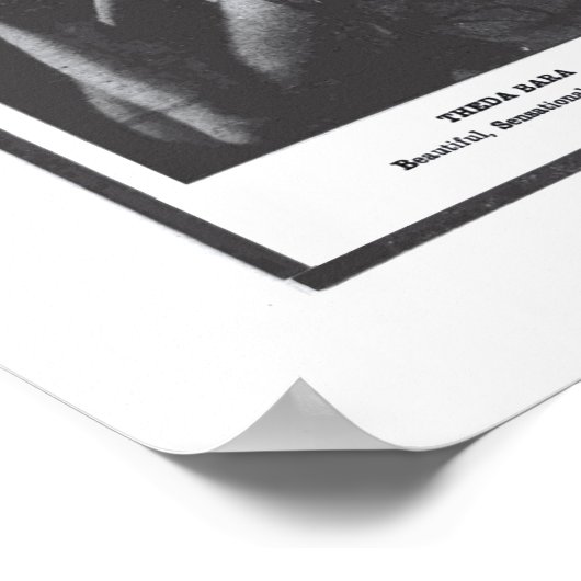 Theda Bara 1916 film en poster (Hoek)