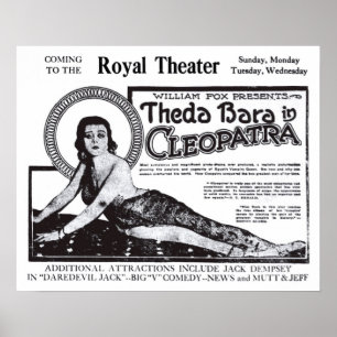 Theda Bara 1920 film en poster