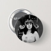 Theda Bara als Cleopatra Button (Voorkant /achterkant)