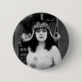 Theda Bara als Cleopatra Button