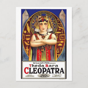 Theda Bara als Cleopatra  Film Briefkaart