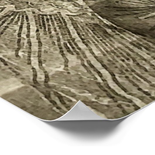 Theda Bara als Cleopatra  Film Poster (Hoek)