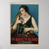 Theda Bara Het Roos van het Poster van de Bloedfil (Voorkant)