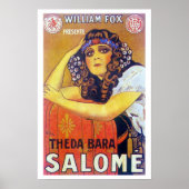 Theda Bara Salome Movie Poster (Voorkant)