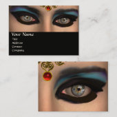 THEDA, Beauty, Salon, Spa, Makeup Artist, Ruby, Bl Visitekaartje (Voorkant / Achterkant)