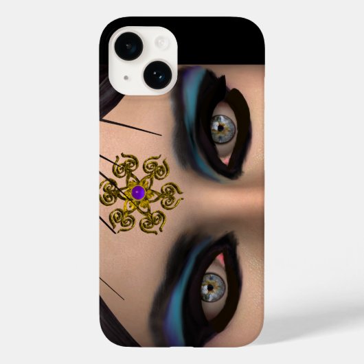 THEDA Green Eyes Case-Mate iPhone Case (Achterkant)