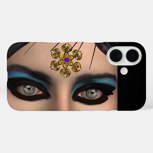 THEDA Green Eyes Hoesje-Mate Case-Mate iPhone Case (Achterkant (horizontaal))
