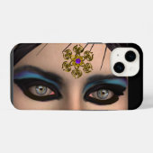 THEDA Groene Ogen iPhone Hoesje (Achterkant horizontaal)