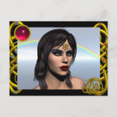 THEDA/HYPER DRAGON RED RUBY BRIEFKAART (Voorkant)