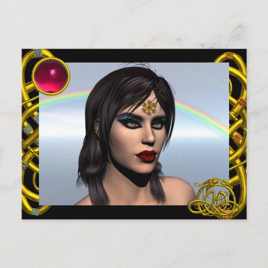 THEDA/HYPER DRAGON RED RUBY BRIEFKAART (Voorkant)