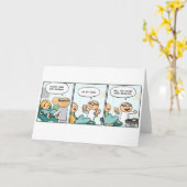 TheDreamBlock Blank Felicitaties Kaart (Tweeling) (Gele Bloem)