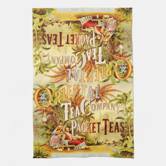 thee Adverteren Theedoek (Verticaal)