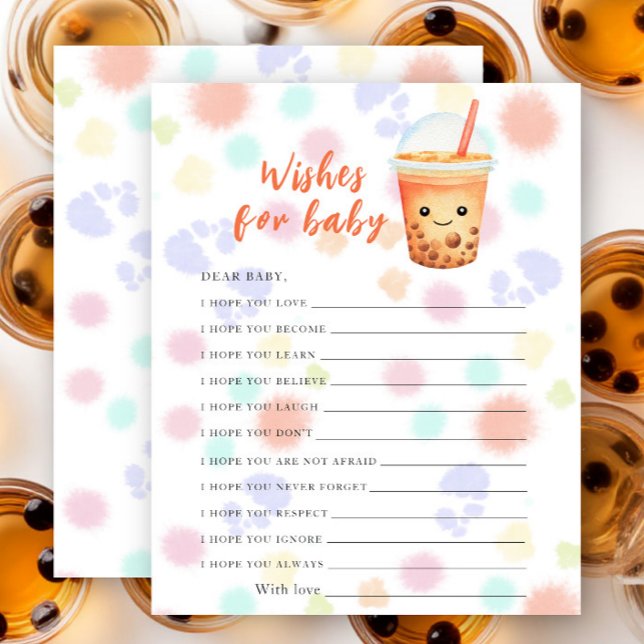 Thee baby shower - wensen voor baby (Creator heeft geüpload)