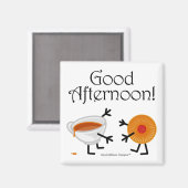 Thee & Biscuit - Goede middag! Magneet (Voorkant / Achterkant)