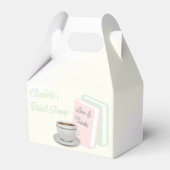 Thee & Boeken Bruidsmeisjesfeest Bedankdoosjes (Voorkant Zijde)