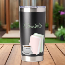 Thee & Boeken Bruidsmeisjesfeest Geïsoleerde Drinkbeker