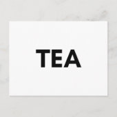 thee briefkaart (Voorkant)