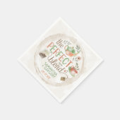 Thee bruids bruiloft douche de perfecte blend part servet (Hoek)