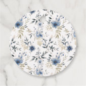 Thee Bruiloft Bridal Shower Bedankjes Labels (Achterkant)