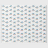 Thee Bruiloft met Thee Party Thema Cadeaupapier (Vlak)