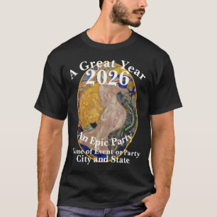 Thee Brunch Lunch Patio Tuin 2024 Feest vieren T-shirt