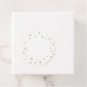 Thee Confetti Watercolor Stip Favor Labels (In situ)