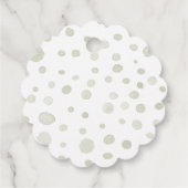 Thee Confetti Watercolor Stip Favor Labels (Achterkant)