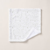 Thee Confetti Watercolor Stippen  Bad Handdoek (Wasdoekje)