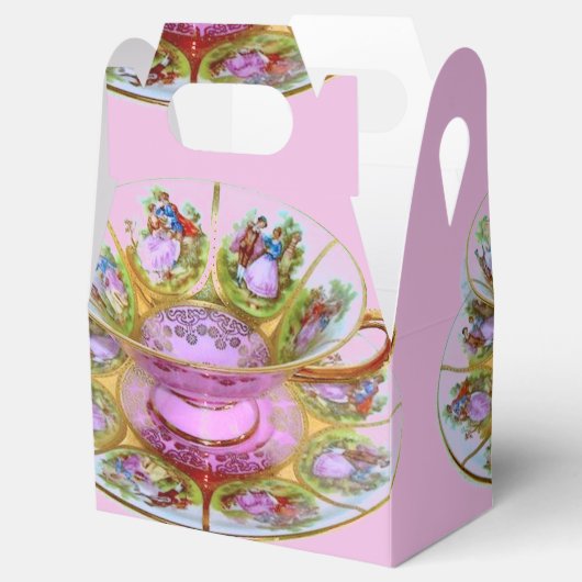 THEE CUP EXTRAVAGANZA-BRUILOFT TAFEL GUNSTEN BEDANKDOOSJES (Geopend)