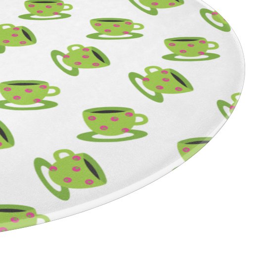 Thee Cup wit Snijplank (Hoek)