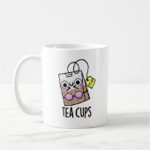 Thee Cups Grappige Bra Puns Koffiemok (Links)