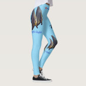 Thee Cute Longfin Batfish Leggings (Rechts)