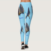 Thee Cute Longfin Batfish Leggings (Achterkant)