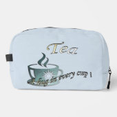 Thee: een knuffel in elke beker! toilettasje (Voorkant)