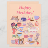 Thee en boeken (Voorkant / Achterkant)