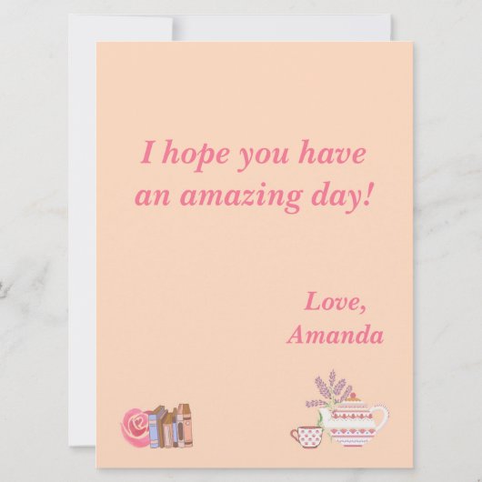 Thee en boeken (Achterkant)