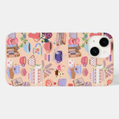 Thee en boeken Case-Mate iPhone case (Achterkant (horizontaal))