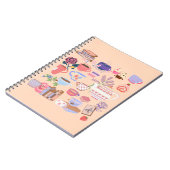 Thee en boeken notitieboek (Linkerzijde)