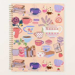 Thee en boeken planner