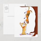 Thee en Crumpet Briefkaart (Voorkant / Achterkant)