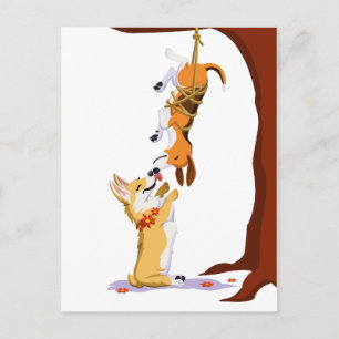 Thee en Crumpet Briefkaart