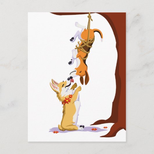 Thee en Crumpet Briefkaart (Voorkant)