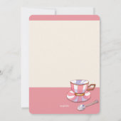 Thee en dessert kaart (Achterkant)