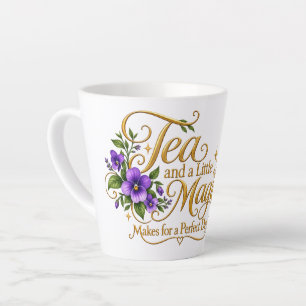 Thee en een Beetje Magie Heksentheepartij Latte Mok