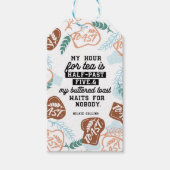 Thee en gebotterde toast offertes cadeaulabel (Voorkant)