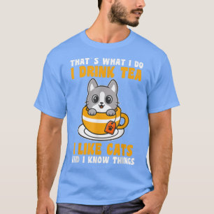 Thee en katten t-shirt