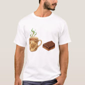 Thee en koekjes t-shirt (Voorkant)