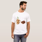 Thee en koekjes t-shirt (Voorkant volledig)