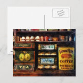 Thee en koffie briefkaart (Voorkant / Achterkant)