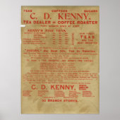 thee en koffie en 1943 poster (Voorkant)
